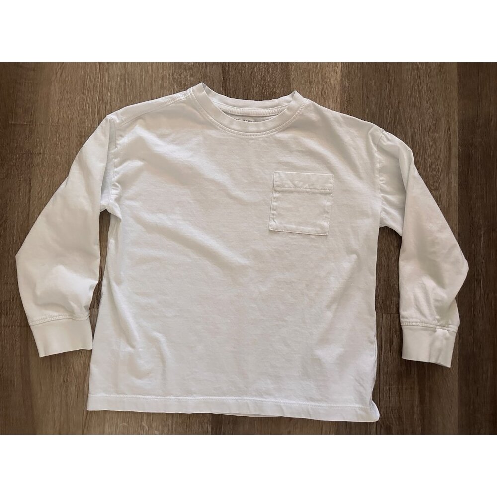 Old navy oversized white long sleeve tshirt